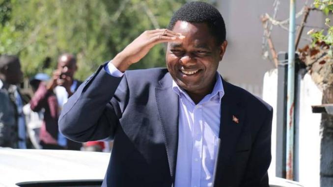 Zambie : Le Nouveau Président Hakainde Hichilema Fait Le Ménage Au Sein De L'Armée Et De La Police