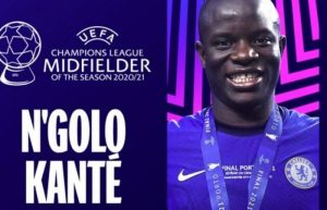 Football : N&Rsquo;Golo Kanté, Meilleur Milieu Uefa De L&Rsquo;Année