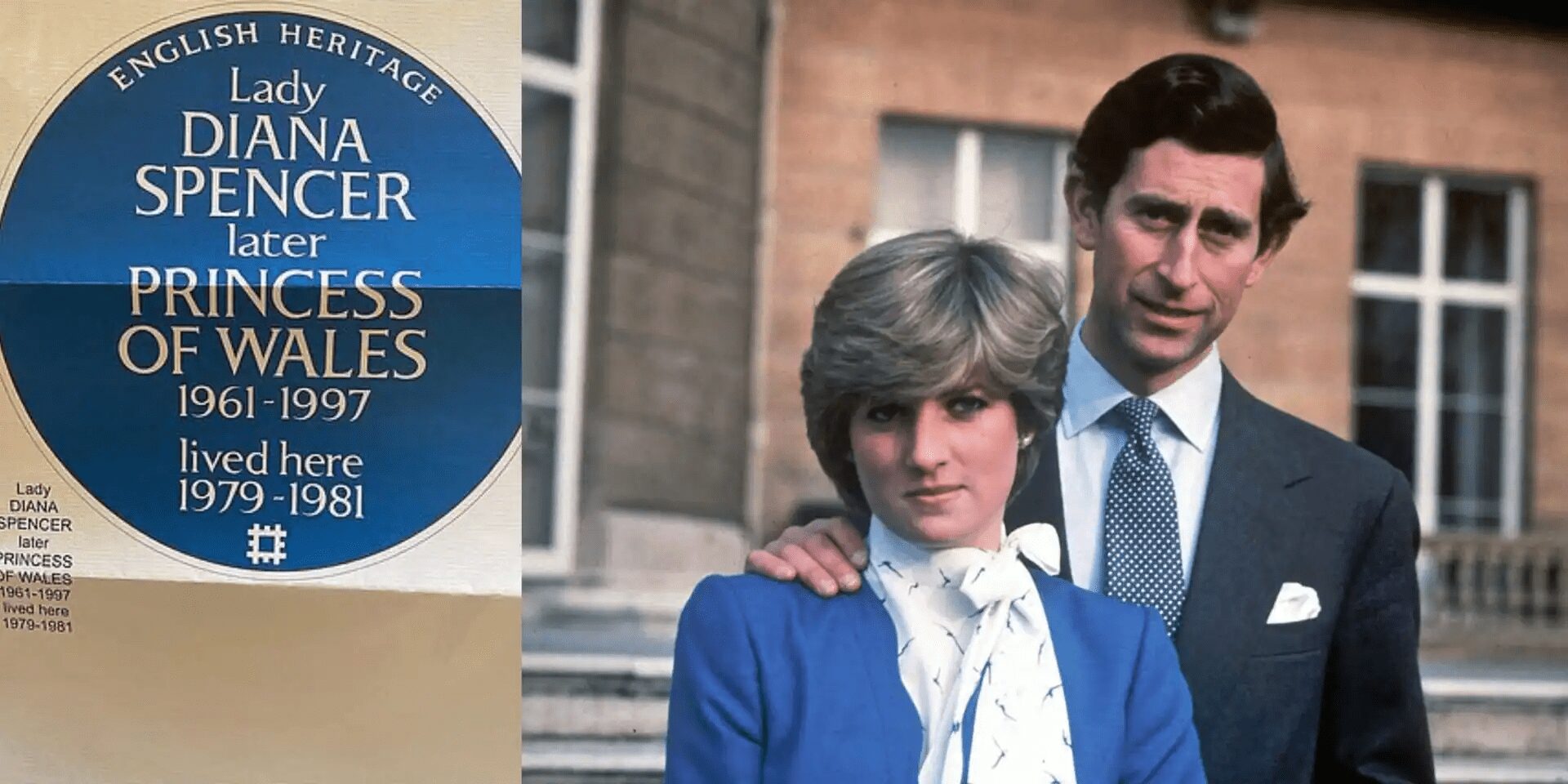 Princesse Diana: Une Plaque Bleue Érigée En Son Honneur