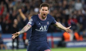 Psg : La Réaction De Lionel Messi Après Son Premier But