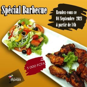 Le Café Bar Restaurant Olympe Organise Un Barbecue Géant Pour Ce Samedi 04 Septembre