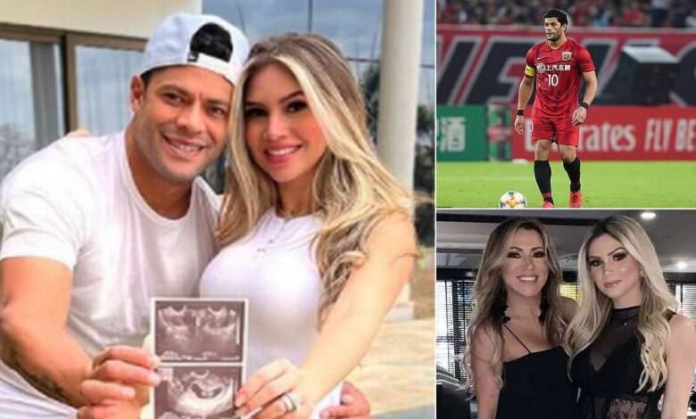 Le Footballeur Brésilien, Hulk Attend Son 4E Enfant Avec La Nièce De Son Ex-Femme