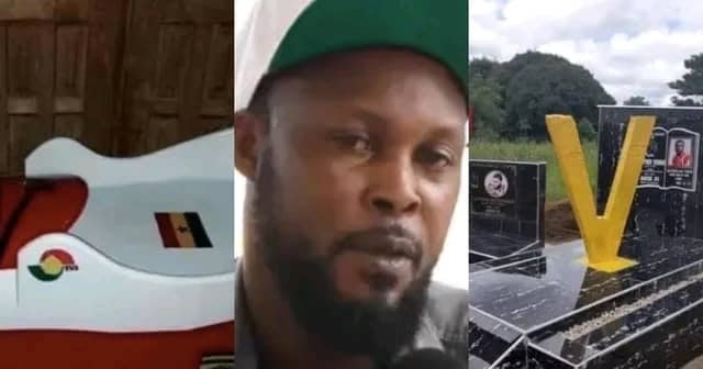 Ghana : Un Ex-Footballeur Enterré Dans Un Cercueil En Forme De Godasse ( Photo)