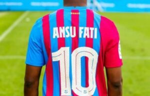 Ansu Fati : la réaction de son père lorsqu'il a pris le numéro 10 du FC Barcelone