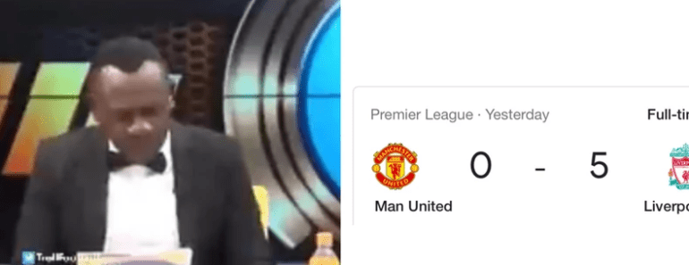 Akrobeto défaite 5 0 Manchester United la toile 770x297 - La réaction d'Akrobeto à la défaite 5-0 de Manchester United sur la toile