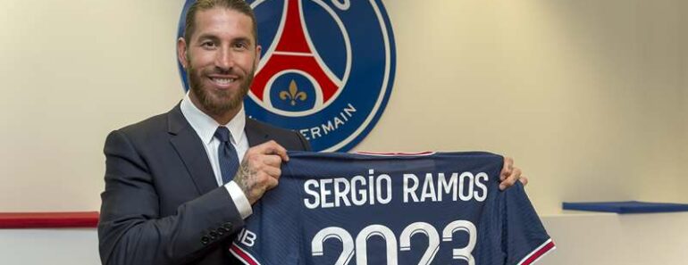 Psg : Le Club Regrette Le Recrutement De Sergio Ramos