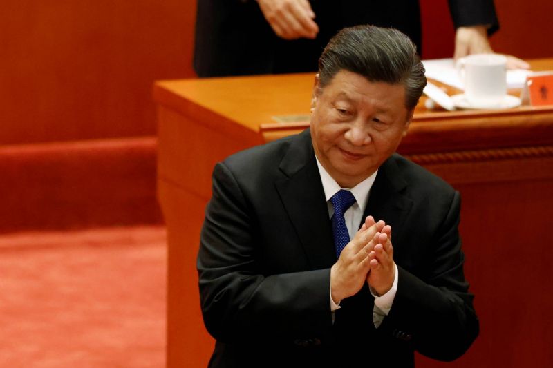 Tensions Sino Taïwanaisesxi Jinping Réunification Réalisée