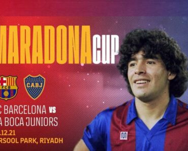 Le Fc Barcelone Annonce La Création De La Coupe Maradona