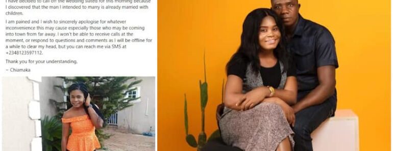 Cette Nigériane annule son mariage, après la découverte d'un lourd secret sur son fiancé