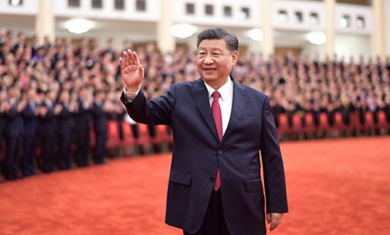 Chinele Président Xi Jinping Éternel Au Pouvoir