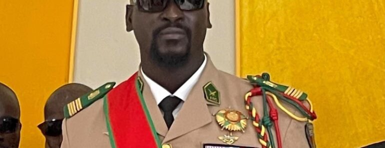Guinée : Le Colonel Mamady Doumbouya Prépare Déjà La Can 2025