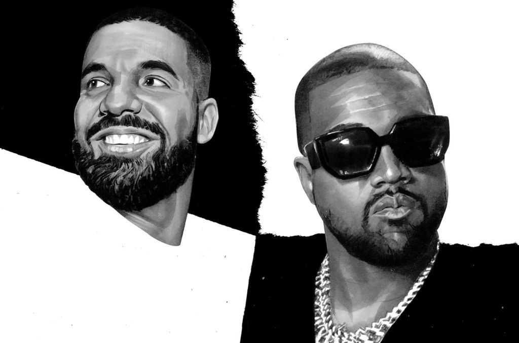 Kanye West Drake Hache De Guerre 1