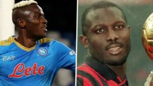 Luciano Spalletti Compare Osimhen À George Weah