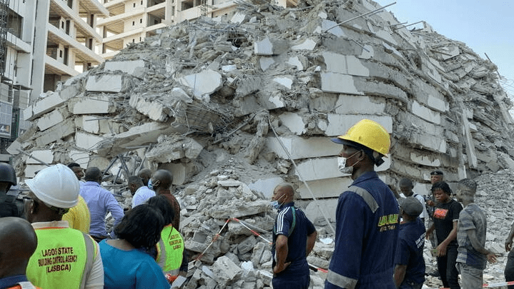 Nigeria Au Moins 3 Morts Effondrement Immeuble