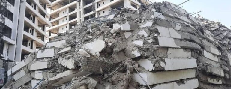 Nigéria Yemi Osinbajopropriétaire du bâtiment 21 étages effondré  770x297 - Nigéria/ Yemi Osinbajo : "Je ne suis pas propriétaire du bâtiment de 21 étages effondré "