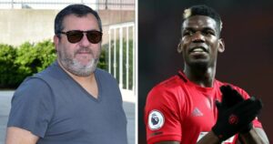 Raiola Fait Allusion Au Départ De Pogba De Manchester United