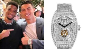 Ronaldo S’affiche Avec Une Montre À 1,5 Million D’euros