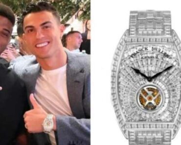 Ronaldo S’affiche Avec Une Montre À 1,5 Million D’euros