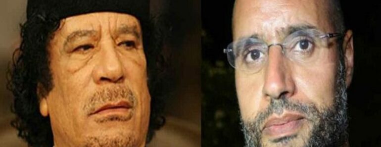 Saif Al-Islam Kadhafi : Le Fils De Kadhafi Prend Une Importante Décision Politique