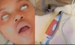 Son Vibromasseur Explose Dans Son Vag*N Lors De Son Orgasme (Photos)