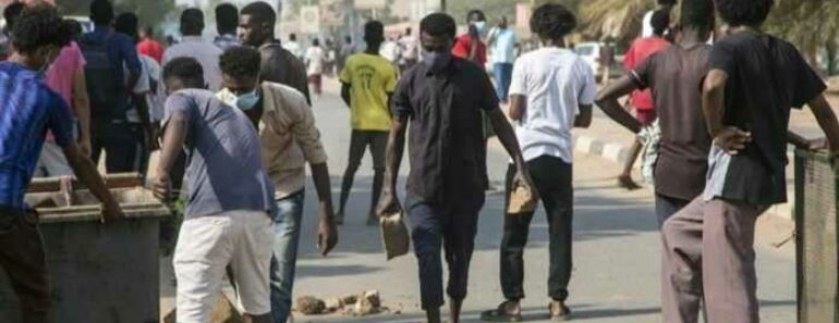 Soudan. La Répression Violente Des Manifestations Contre Le Coup D&Rsquo;État A Fait Un Mort