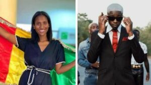 Mhd Et Dalein Diallo Soutiennent Saran Bah Représentante De La Guinée À La Cérémonie De Miss Monde