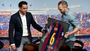 Xavi De Retour Au Fc Barcelone : Iniesta Lui Envoie Un Émouvant Message