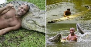 22 Ans D&Rsquo;Amitié Incroyable Entre Le Crocodile Et L&Rsquo;Homme Qui Lui A Sauvé La Vie : (Vidéo)