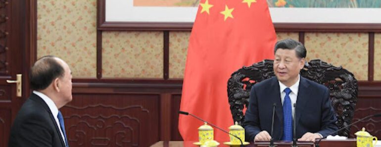 ChineLe président Xi directeur général RAS de Macao 770x297 - Chine:Le président Xi rencontre le directeur général de la RAS de Macao
