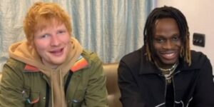 Fireboy : Quand La Star Britannique Ed Sheeran A Interprété Sa Chanson « Peru », Le Chanteur A Rougi (Vidéo)