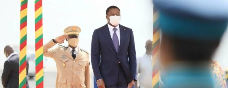 Togo : Faure Gnassingbé Rend Un Dernier Hommage Aux Casques Bleus Tués Au Mali