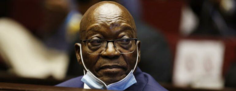 Retour En Prison De Jacob Zuma : Les Forces De Sécurité Sont En Alerte