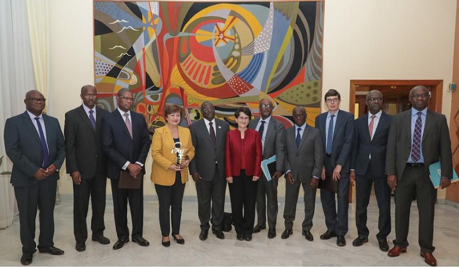 La Cheffe Fmi Georgieva Visite En Rd Congo Sénégal Cette Semaine