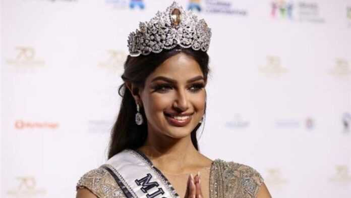 Miss Inde Harnaaz Sandhu Couronnee En Israel Miss Univers 2021
