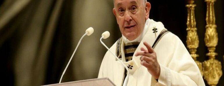 « Presque Satan » : Le Pape François Condamne Les Violences Conjugales Faites Aux Femmes