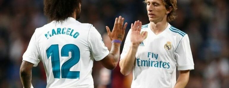 Real Madrid : Luka Modric Et Marcelo Ont Subi De Lourdes Pertes