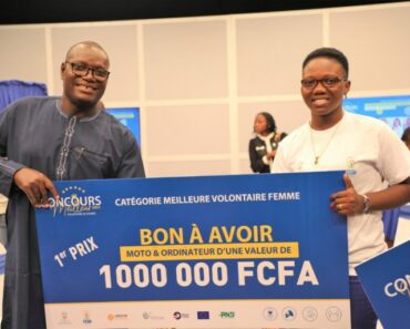 Togo : La Meilleure Volontaire De L’année 2021 Est Tchitchibdja Yendoubouame