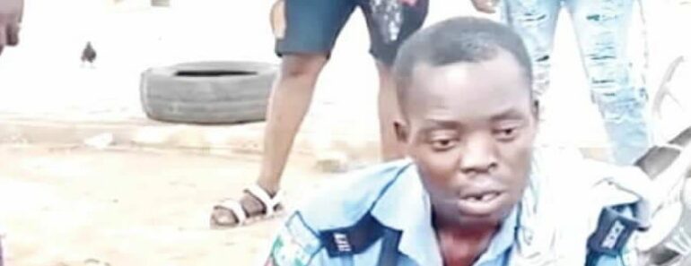 Un policier ivre arrêté jugé Nigeria 770x297 - Un policier ivre arrêté et jugé au Nigeria