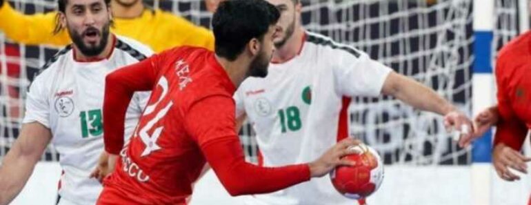 handball algerie vs maroc 1 696x392 1 770x297 - La CAN: le handball marocain reporté à cause du boycott de l'Algérie