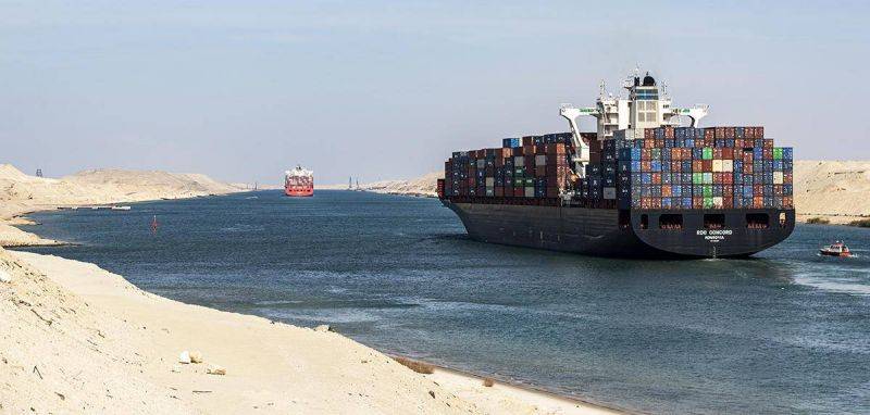 Egypte : Le Canal De Suez Enregistre Plusieurs Records En 2021