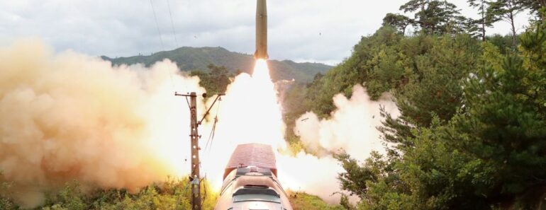 1631745475 Les essais de missiles nord coreens ont ete effectues par un 770x297 - L'importance des essais de missiles nord-coréens
