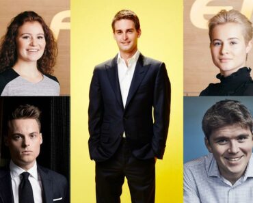 Voici Les 5 Plus Jeunes Milliardaires Qui Régneront Cette Année 2022