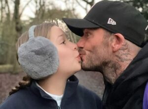 Beckham Embrasse Sa Fille De 10 Ans Sur La Bouche Malgré Les Critiques (Photos)