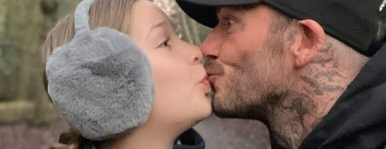 Beckham Embrasse Sa Fille De 10 Ans Sur La Bouche Malgré Les Critiques (Photos)