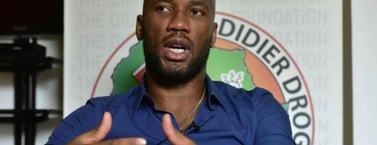 Le football ivoirien en deuil : Didier Drogba pleure Sylla Moustapha