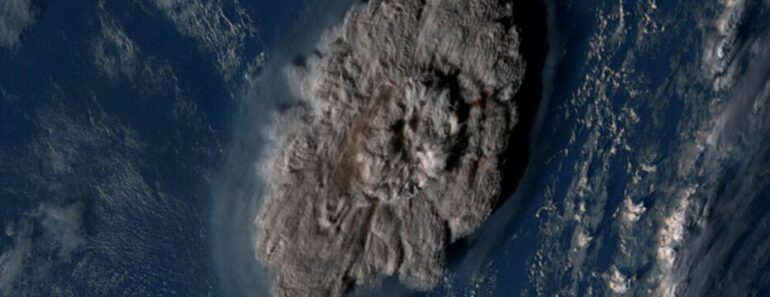 Eruption volcanique Pacifique 770x297 - Eruption volcanique survenue dans le Pacifique