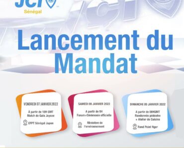 Jci Sénégal Lance Son Week-End De Lancement Des Activités Du Mandat 2022
