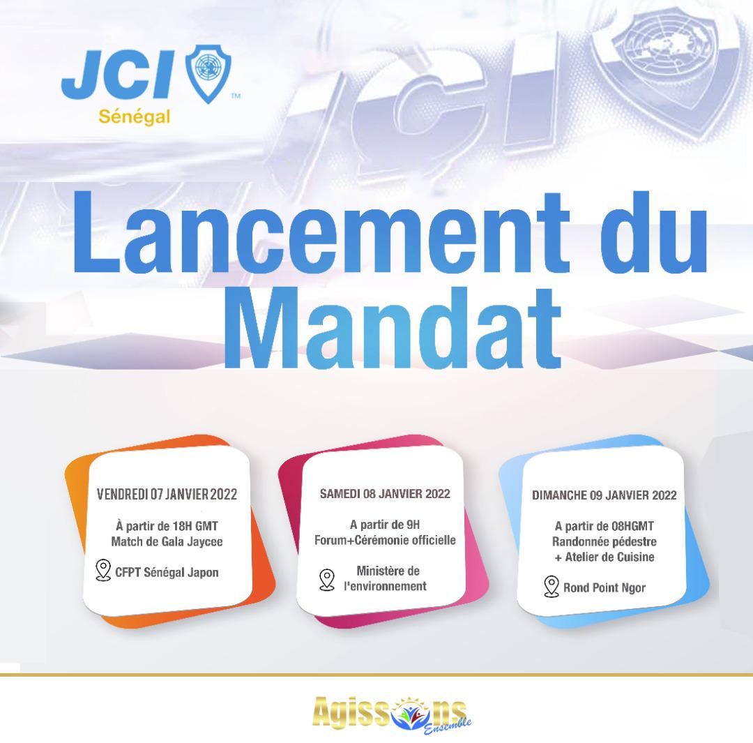 Jci Sénégal Week End Lancement Des Activités Mandat 2022