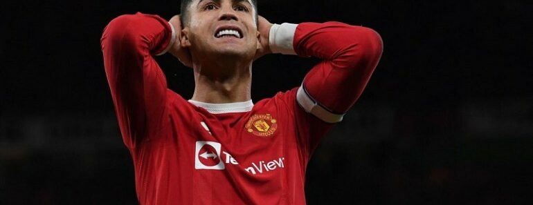 Cristiano Ronaldo : mauvaise nouvelle pour la star de Manchester United