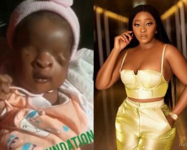 Nigeria : un bébé nait sans yeux, l’actrice Ini Edo lance un appel-(vidéo)